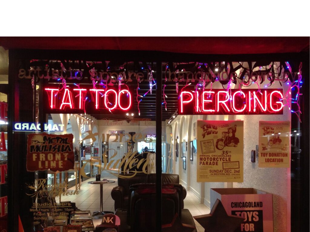 Open concept Pinz Tattoo artists enjoy street view in new Salmon Arm  location  Penticton Western News